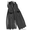 Palmes de plongée Greatever pour adultes, antidérapantes et résistantes à la déformation, équipement de plongée professionnel avec sac en filet portable - Noir
