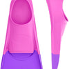 Palmes de natation Greatever, palmes d'entraînement pour enfants pour la natation en longueur - RoseViolet