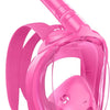 Greatever Kids Full Face Snorkel Mask | Ages 5–12 | Colorful Design & Fun Gift Idea - Pink