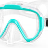 Lunettes de natation Greatever pour enfants, antibuée, avec protège-nez - Vert
