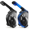 Greatever G2 Snorkel Mask for Adults - 2PCS - Black & Dark Blue