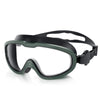 Greatever Unisex swimming goggles adjustable strap with UV protection and anti-fog - Dark Green