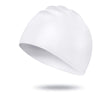 🎁 Bonnets de bain Greatever pour adultes en silicone haute élasticité (100 % de réduction) - Blanc