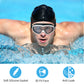 Greatever Unisex swimming goggles adjustable strap with UV protection and anti-fog