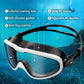 Greatever Unisex swimming goggles adjustable strap with UV protection and anti-fog