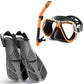 Greatever Adults Mask Fins Snorkel Set Snorkeling Gear