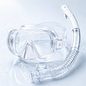 Greatever NanoClear™ Mask & Dry-Top Snorkel Set
