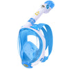 Greatever Kids G2 Full Face Snorkel Mask with Latest Dry Top System - Blue