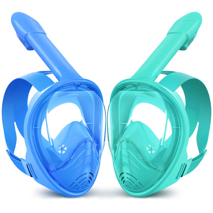 Masque de plongée intégral Greatever pour enfants, lot de 2 