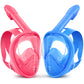 Greatever Kids Snorkel Mask Full Face 2 Pcs