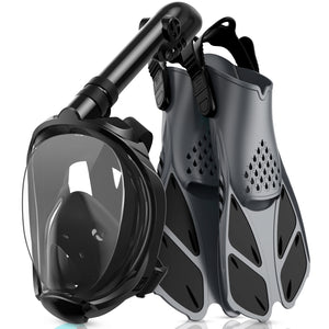 Greatever Snorkel Set with Fins Adults