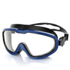 Lunettes de natation unisexes Greatever avec sangle réglable et protection UV et antibuée - Bleu foncé