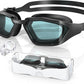 Lunettes de natation antibuée Greatever Plasma, grand angle de vue HD pour femmes