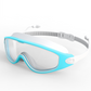 Greatever Wide View Swim Goggles for Adults, Anti-Fog & Comfortable No-Leak Fit