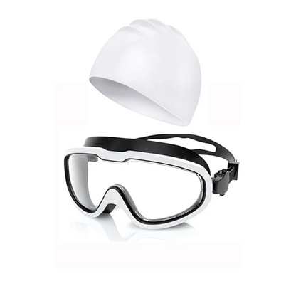 Ensemble de lunettes et bonnet de natation pour adultes Greatever