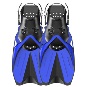 Greatever Snorkel Fins for Adult, Snorkeling Gear Adjustable Buckles Open Heel Comfortable Extra Convenient