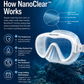 Greatever NanoClear™ Anti-Fog Snorkel Mask