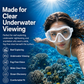 Greatever NanoClear™ Anti-Fog Snorkel Mask