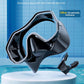 Greatever Dry-Top Snorkel Set With 180°Panoramic Wide View Diving Mask for Adults