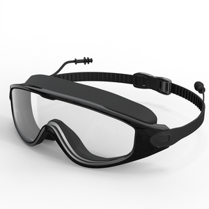 Greatever Wide View Swim Goggles for Adults, Anti-Fog & Comfortable No-Leak Fit