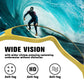 Greatever Wide View Swim Goggles for Adults, Anti-Fog & Comfortable No-Leak Fit