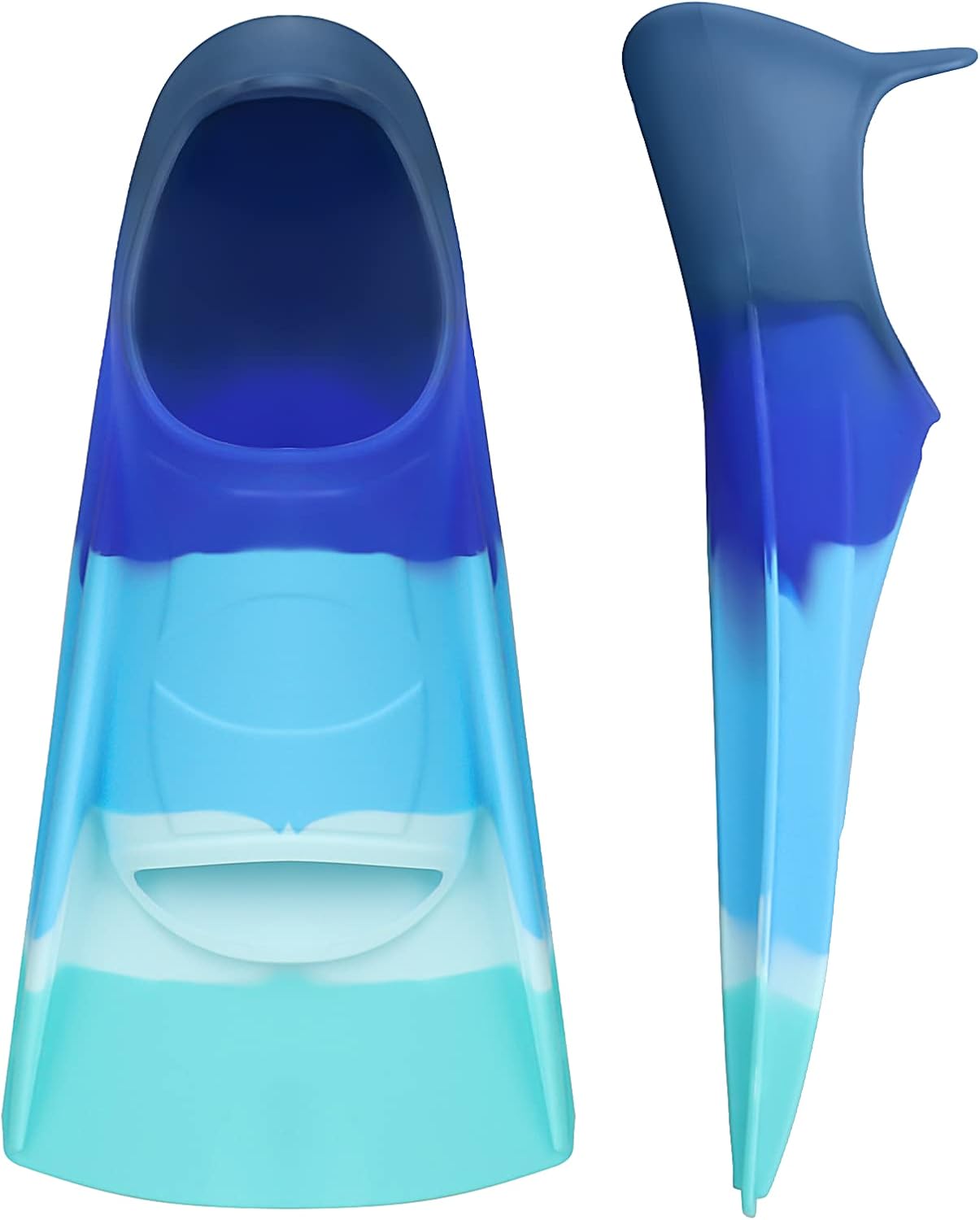 Greatever Kids Swim Training Fins for Lap Swimming | Mixed Colors & Eye-Catching