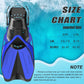 Greatever Snorkel Fins for Adult, Snorkeling Gear Adjustable Buckles Open Heel Comfortable Extra Convenient