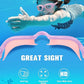 Greatever Kids Swimming Goggles Cap Set for Kids 6-14, Anti-Fog & Anti-UV