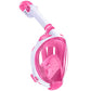 Greatever Kids Full Face Snorkel Mask | Ages 5–12 | Colorful Design & Fun Gift Idea