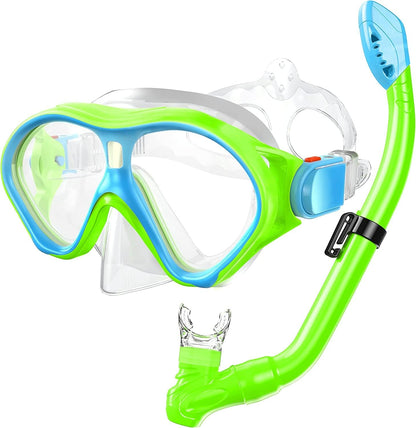 🎁 Greatever Kids Snorkel Set, Diving Mask for Children as Unisex Kids (100% off)