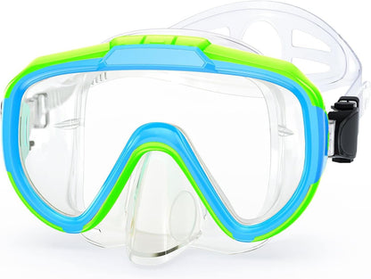 Greatever Swim Goggles Kids, Anti Fog Swimming Goggles with Nose Cover