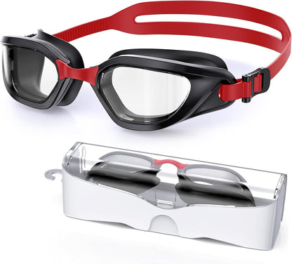 Greatever Swim Goggles Adults, Anti-Fog UV Protection Goggles