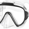 Greatever Swim Goggles Kids, Anti Fog Swimming Goggles with Nose Cover - Black