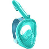 Greatever Kids Snorkel Mask Full Face - Cyan