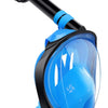 Greatever G2 Full Face Snorkel Mask with Latest Dry Top System - Blue