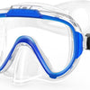 Greatever Swim Goggles Adult Kids, Anti Fog Swimming Goggles with Nose Cover - Blue