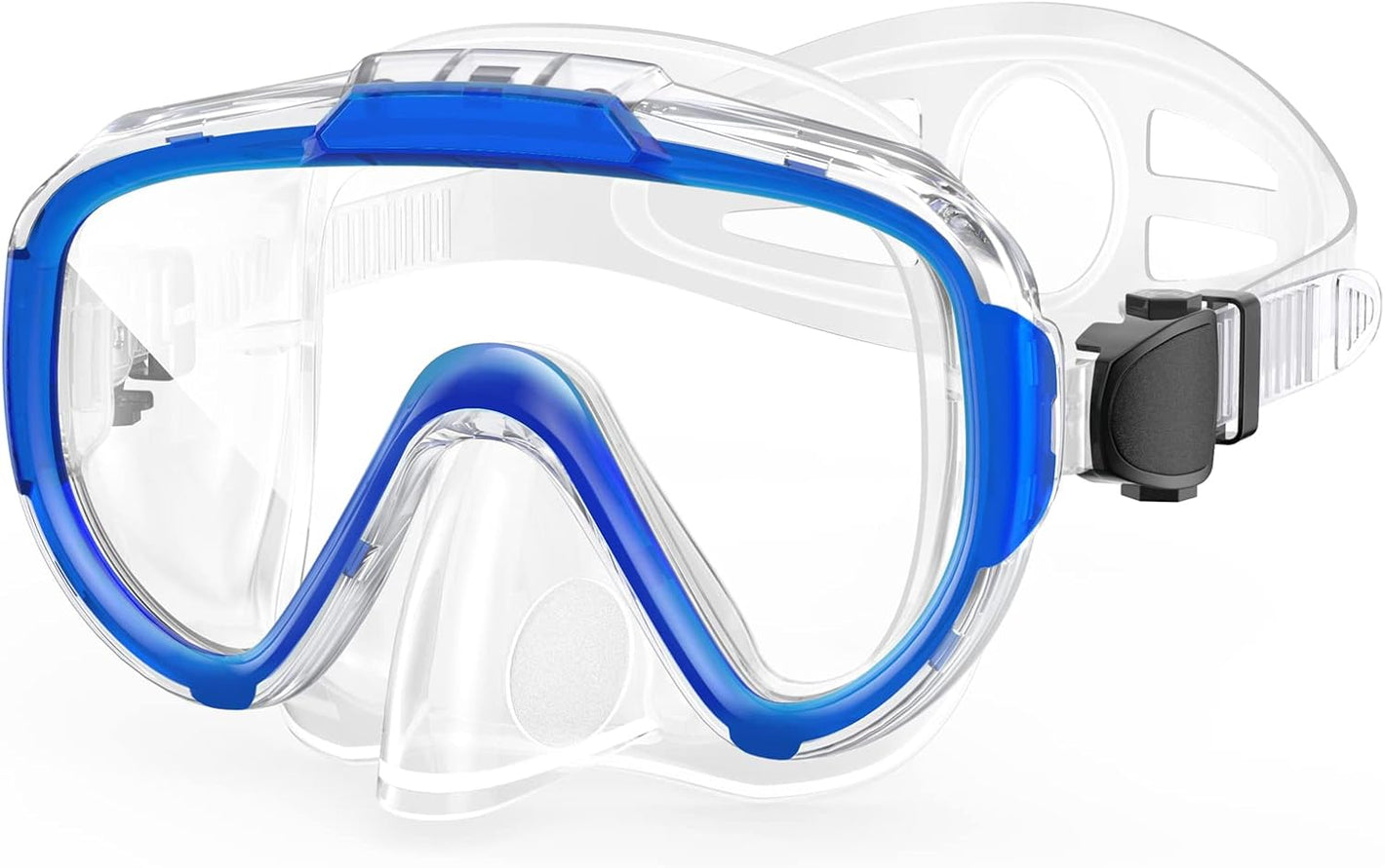 Greatever Swim Goggles Adults, Anti Fog Swimming Goggles with Nose Cover