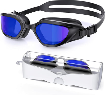 Greatever Swim Goggles Adults, Anti-Fog UV Protection Goggles