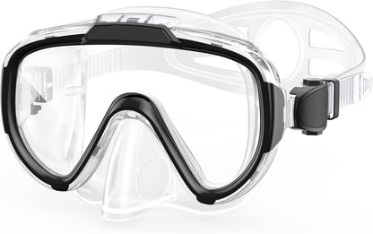 Greatever Swim Goggles Adults, Anti Fog Swimming Goggles with Nose Cover