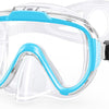 Greatever Swim Goggles Kids, Anti Fog Swimming Goggles with Nose Cover - Light Bule