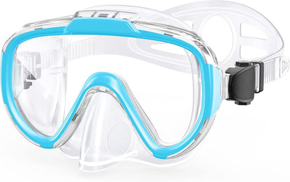 Greatever Swim Goggles Kids, Anti Fog Swimming Goggles with Nose Cover