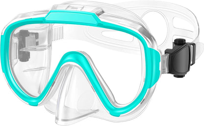 Greatever Swim Goggles Kids, Anti Fog Swimming Goggles with Nose Cover