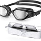 Greatever Swim Goggles Adults, Anti-Fog UV Protection Goggles