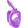 Greatever Kids Snorkel Mask Full Face - Purple