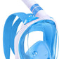 Greatever Kids Full Face Snorkel Mask | Ages 5–12 | Colorful Design & Fun Gift Idea