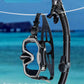 Greatever Dry-Top Snorkel Set With 180°Panoramic Wide View Diving Mask for Adults