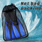 Greatever Adult Diving Fins, Non-Slip and Deformable-Resistant, Professional Diving Swimming Gear with Portable Net Bag