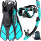 Greatever Adults Mask Fins Snorkel Set Snorkeling Gear