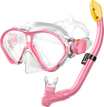🎁 Greatever Kids Snorkel Set, Diving Mask for Children as Unisex Kids (100% off)