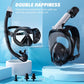 Greatever Full Face Snorkel Mask Snorkeling Gear for Adults Men and Women